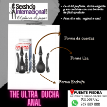 KIT 3 FORMAS THE ULTRA DUCHA ANAL SEXSHOP PTE PIEDRA 931568025